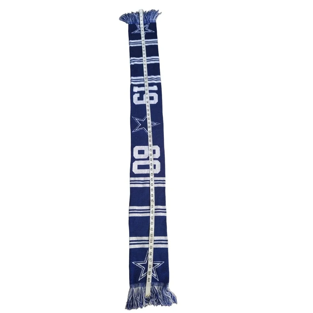 Dallas Cowboys Scarf 1960‎ NFL Blue White Football Outdoor Winter Sportswear